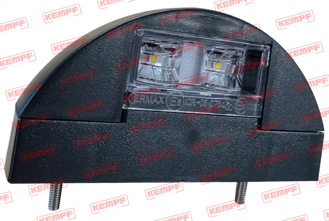 128094 Kempf Kennzeichenleuchte LED weiß Ermax, 1200 mm Kabel, Super Seal